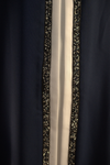Luxury Duo Colour Embellished Dubai Abaya Set with Badge