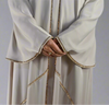 Luxury Flowy Style Dubai Abaya with Gold Embellishment - 2 Piece Set