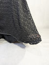 Elegant Textured Khaleeji Batwing Abaya - 3 Piece Set